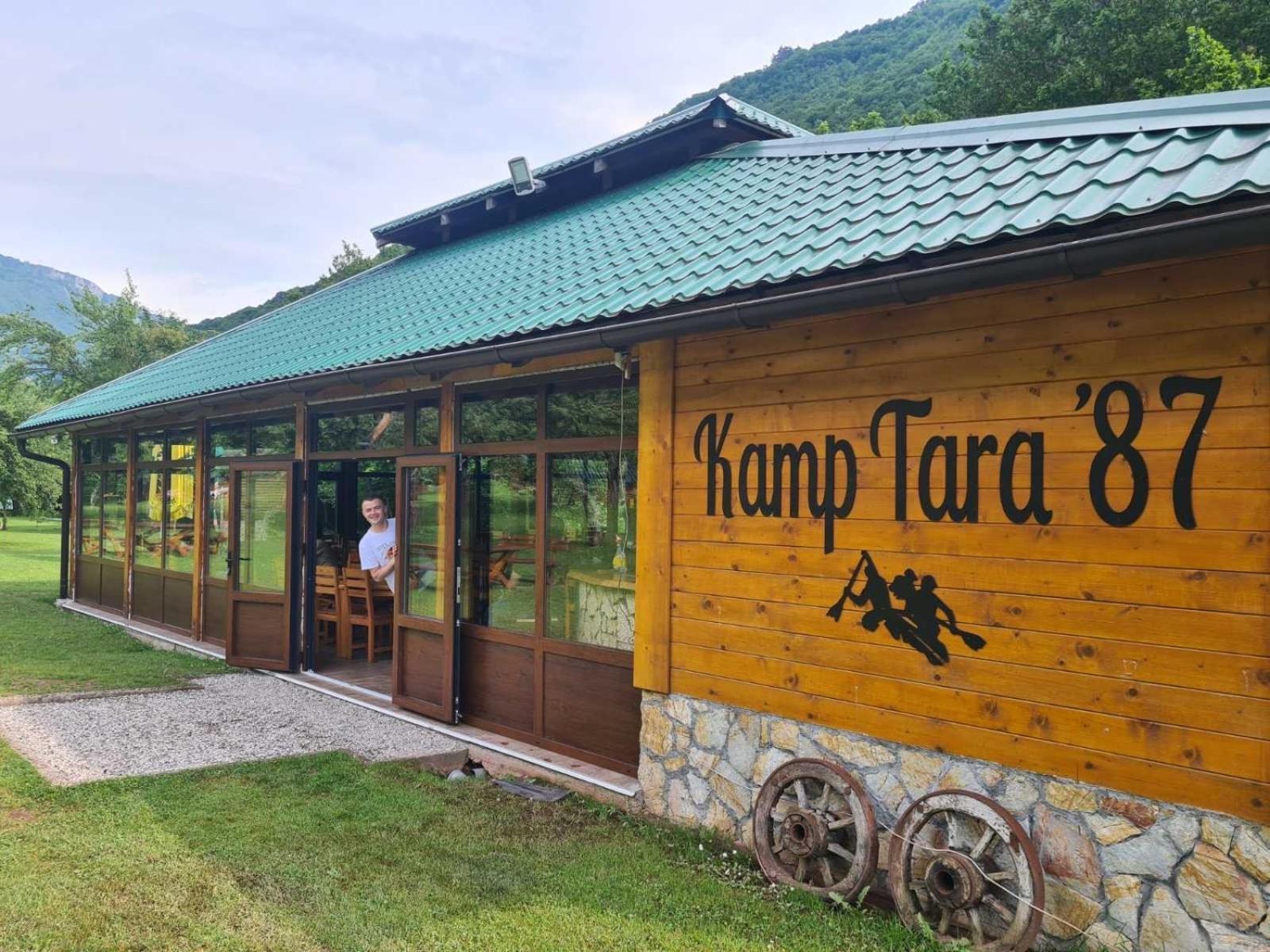 ホテル Rafting Camp Tara 87 Hum エクステリア 写真