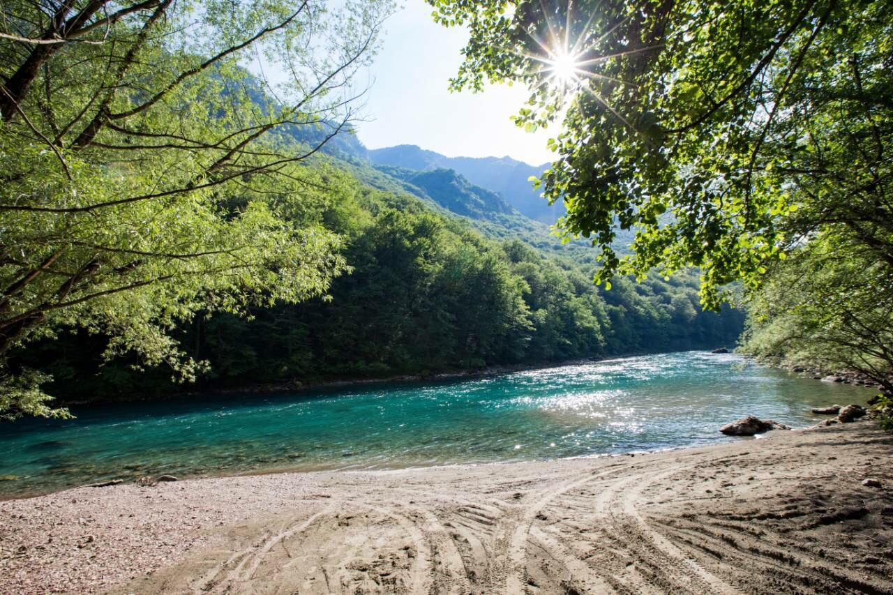 ホテル Rafting Camp Tara 87 Hum エクステリア 写真